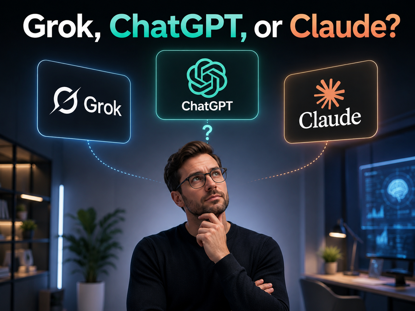 Grok, ChatGPT, or Claude? A Plain-English Guide to Picking One in 2026