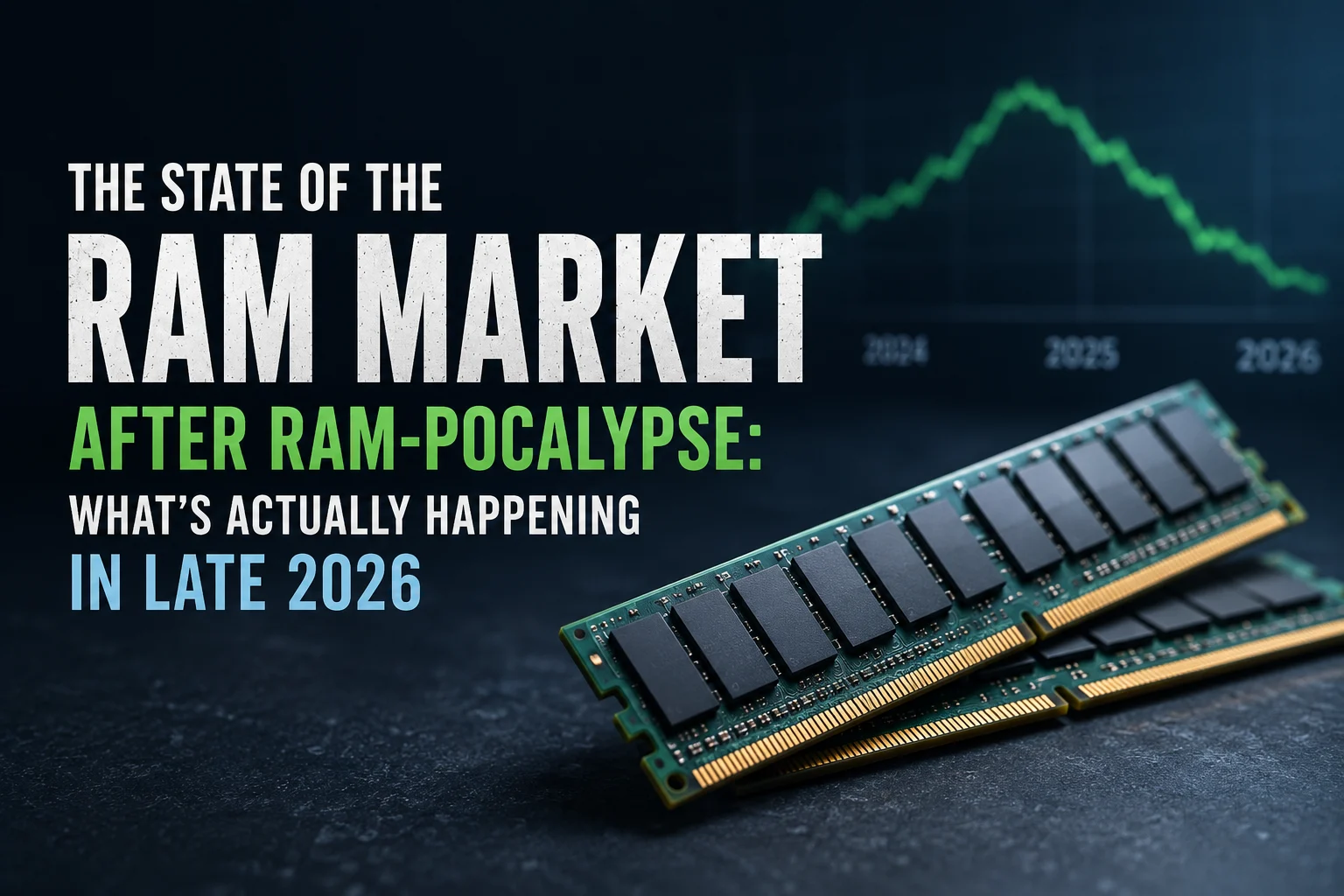 The State of the RAM Market After RAM-pocalypse: What’s Actually Happening in Late 2026