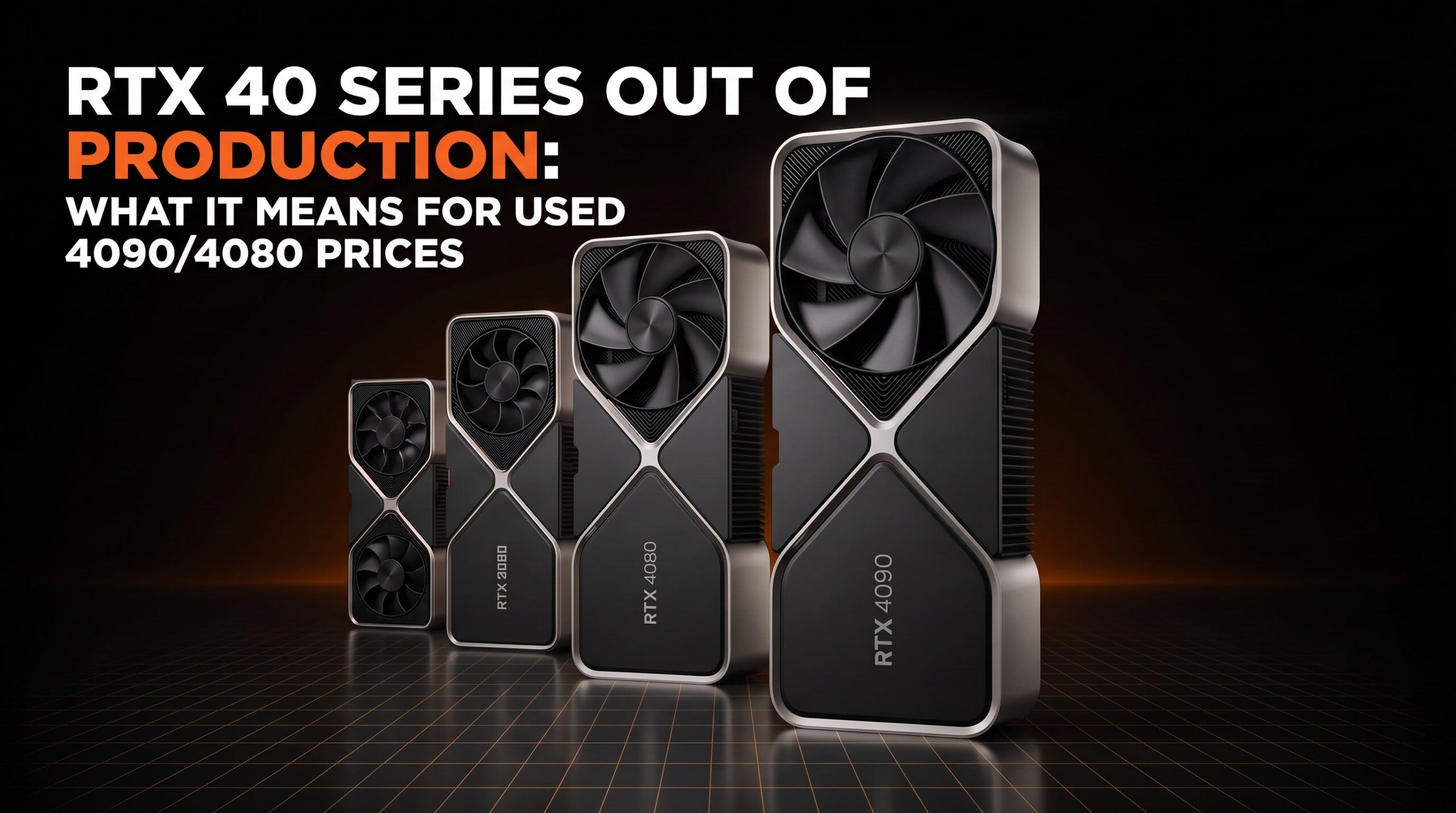 RTX 40 Series Out of Production: What That Means for Used 4090 and 4080 Prices